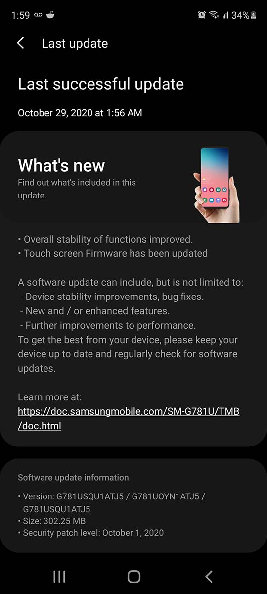 tmobile-galaxy-s20-fe-5g-update-october