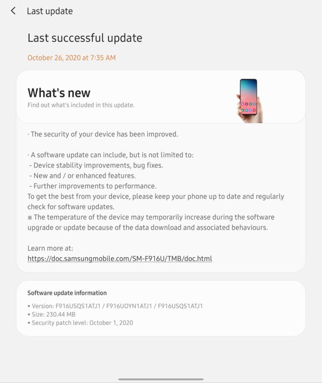 tmobile-galaxy-z-fold-2-update-october