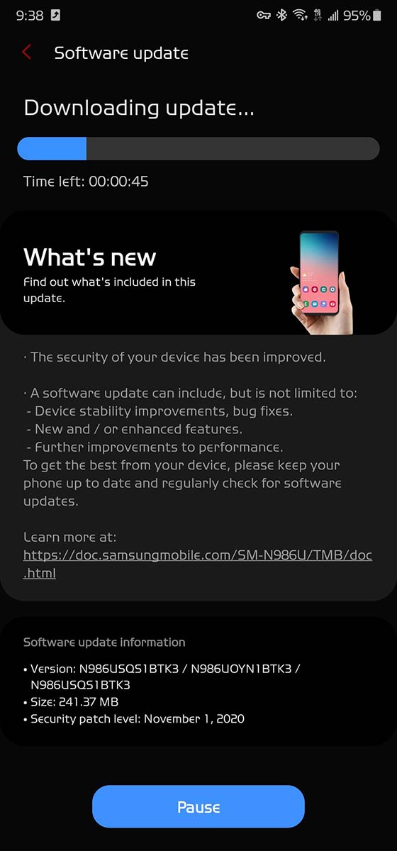 tmobile-note-20-ultra-update-november