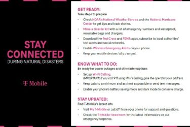 T-Mobile Improves Its Emergency Response This Summer - TmoNews